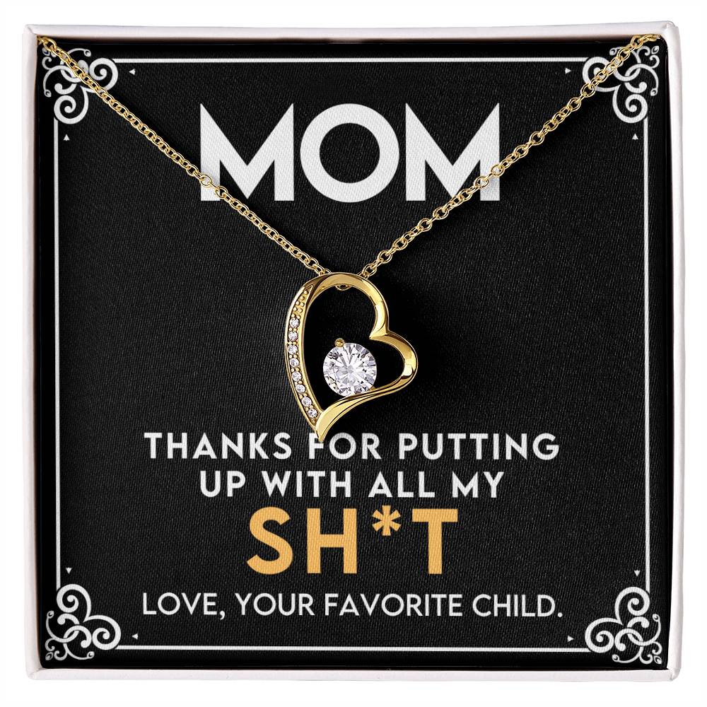 Gift for Mom - Mother's Day,Birthday,Special Occassion Gift for Mother - Forever Love Necklace