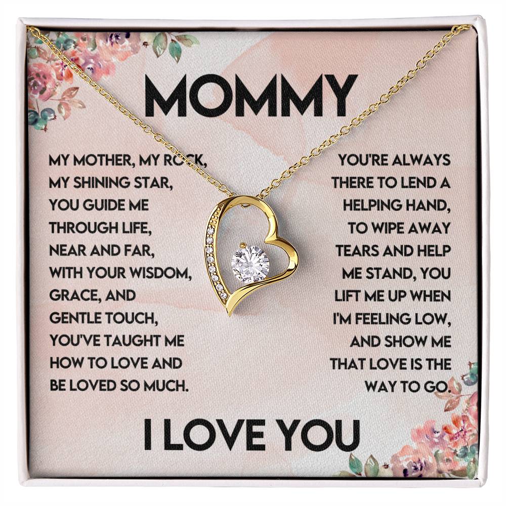 Gift for Mom from Son,Daughter- My Mother,My Rock,My Shining Star