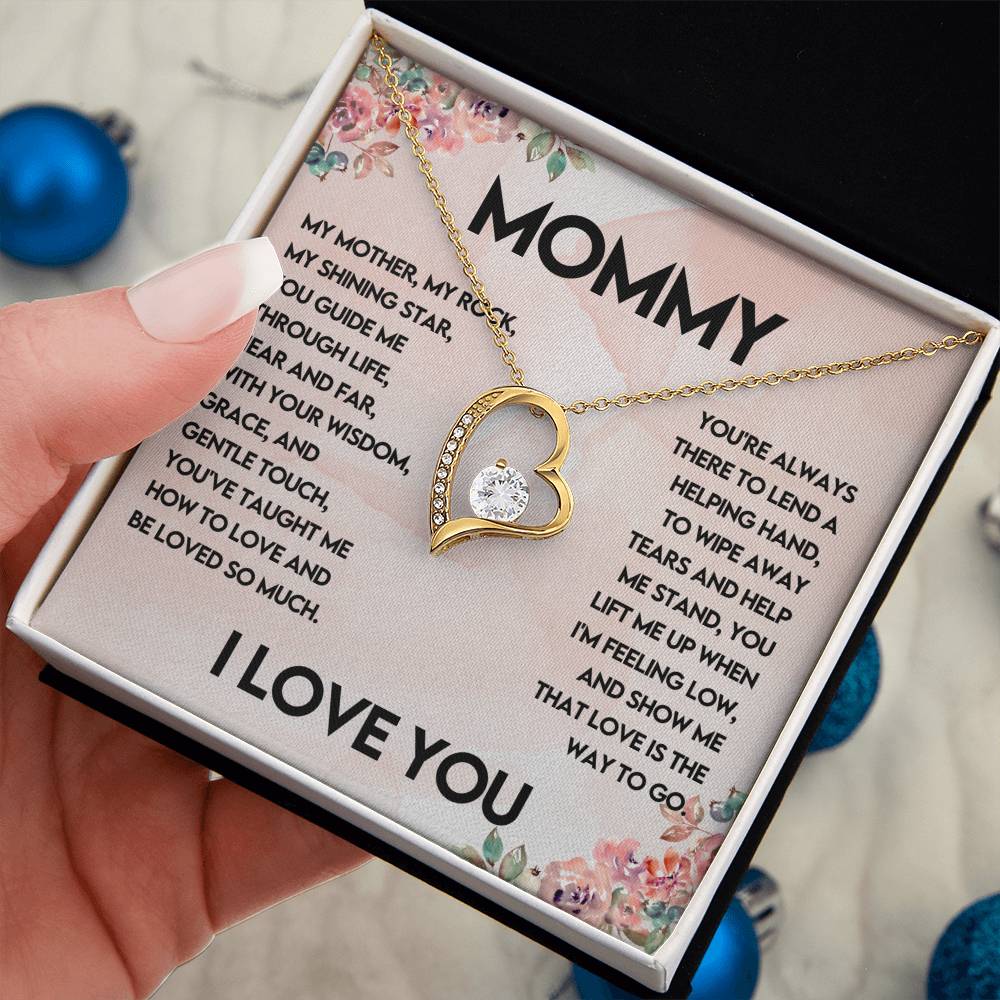 Gift for Mom from Son,Daughter- My Mother,My Rock,My Shining Star