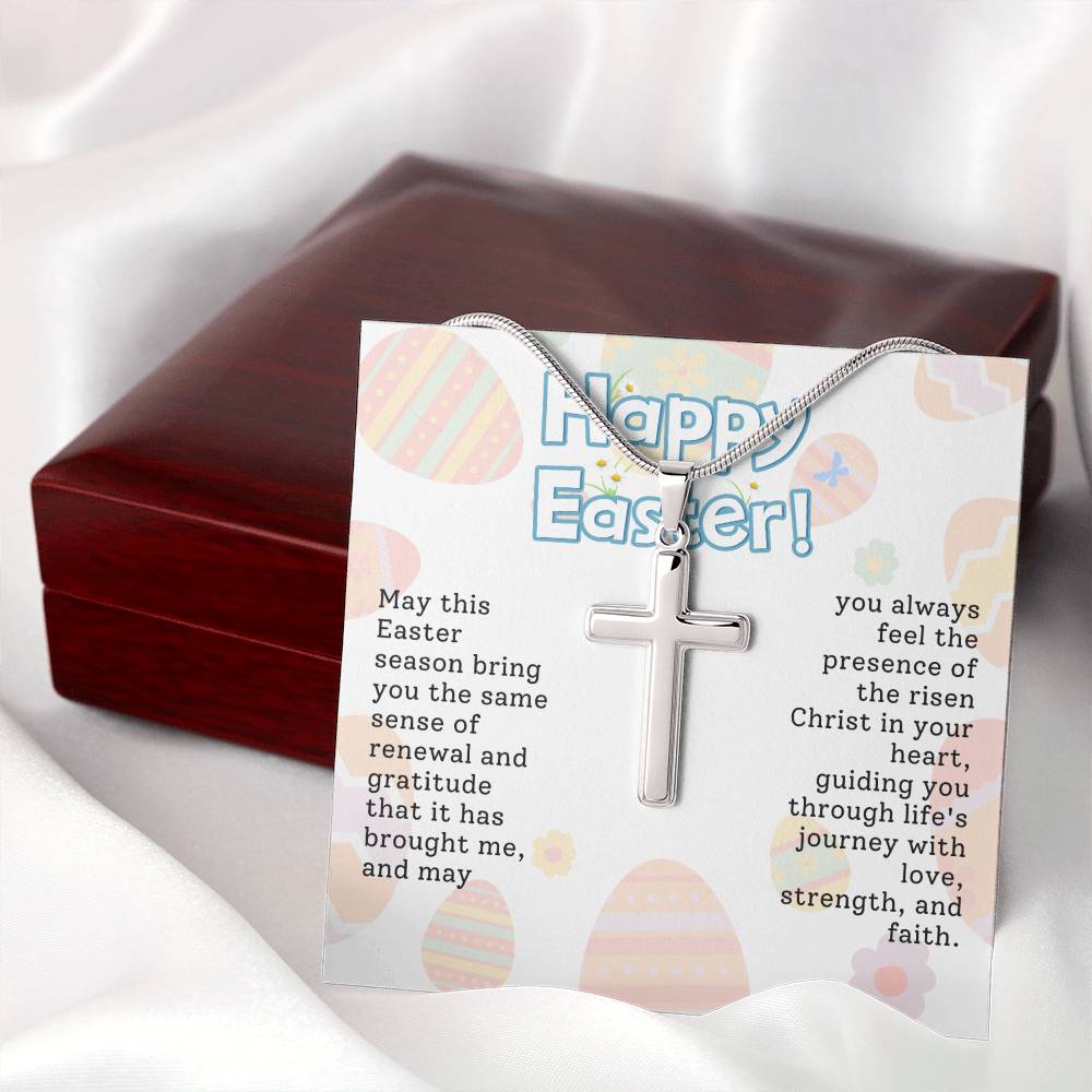 Happy Easter - May you always feel the presence of the risen Christ in your heart!