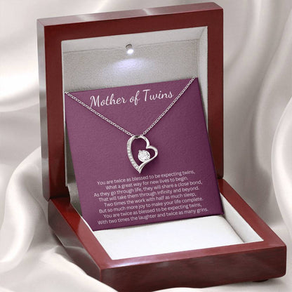 Gift for Mother of Twins - You are twice as blessed to be expecting twins!