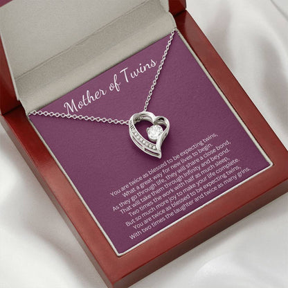 Gift for Mother of Twins - You are twice as blessed to be expecting twins!