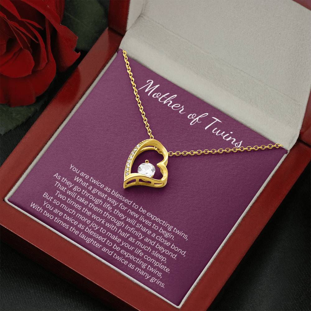 Gift for Mother of Twins - You are twice as blessed to be expecting twins!