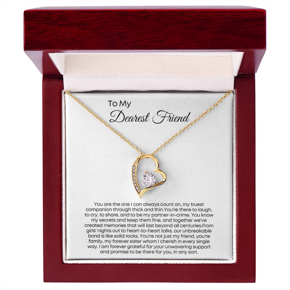 Gift for Dearest Friend  - You are the one I can always count on