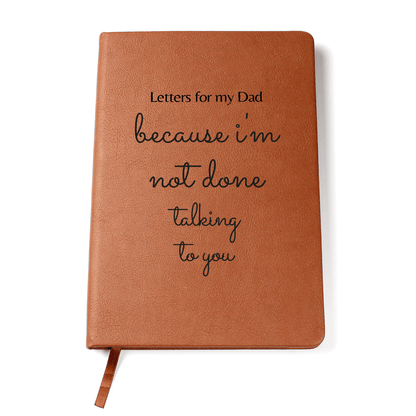 Letters for my Dad Journal