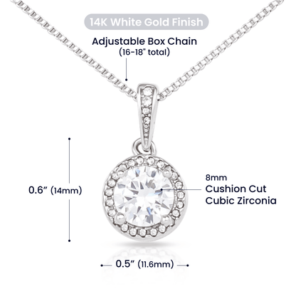 To an Amazing Future Lawyer - Eternal Hope Necklace - Your achievement should be celebrated and acknowledged