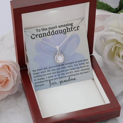 Gift for Granddaughter from Grandma - Eternal Hope Necklace - You deserve nothing but the best!