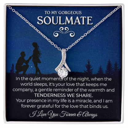 Gift for Soulmate - Romantic Gift for Her - I am forever grateful for the love that binds us