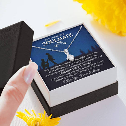 Gift for Soulmate - Romantic Gift for Her - I am forever grateful for the love that binds us