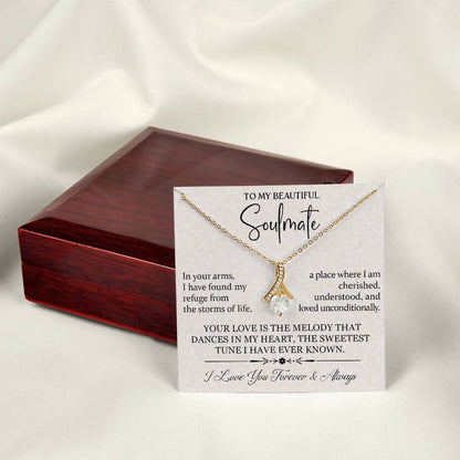 To My Beautiful Soulmate - Romantic Gift for Her - Your Love is the melody that Dances in My Heart!