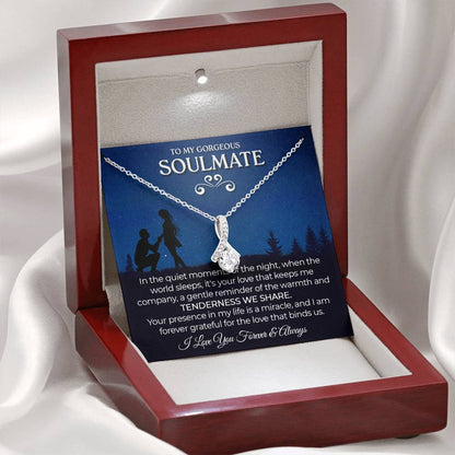 Gift for Soulmate - Romantic Gift for Her - I am forever grateful for the love that binds us