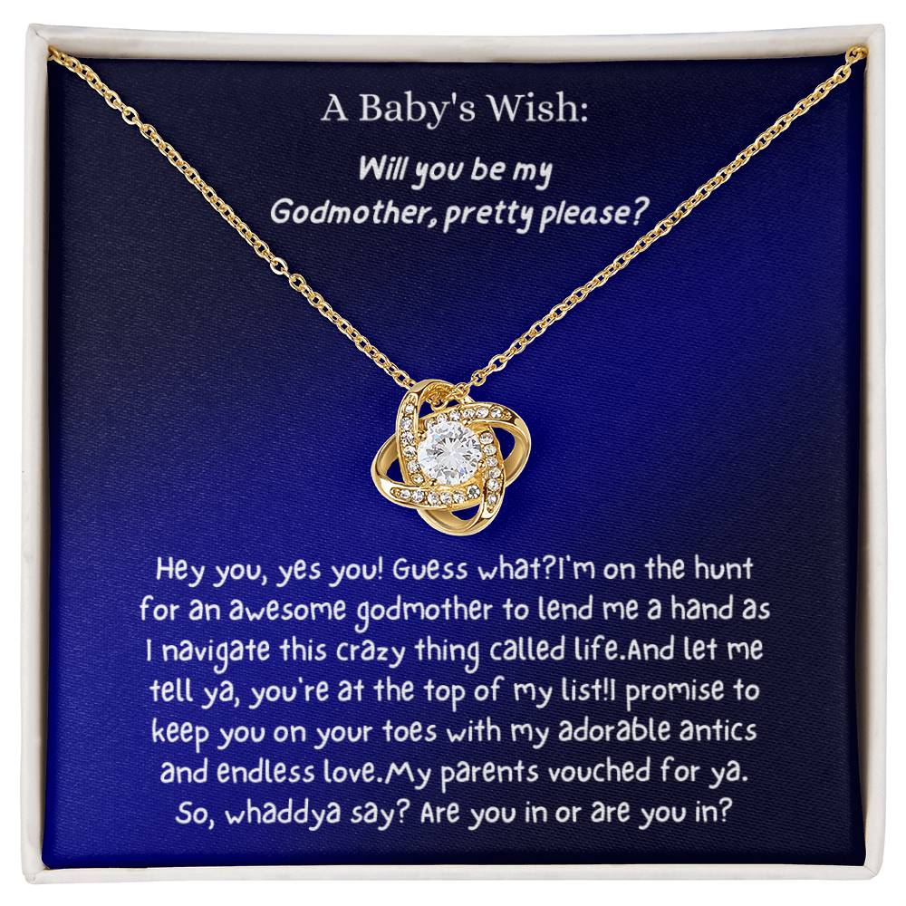 Godmother Proposal Gift - Will you be my Godmother,pretty please?