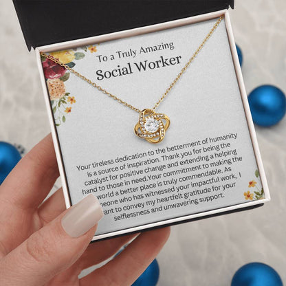 Gift for a Truly Amazing Social Worker - Thank you for being the catalyst for positive change!
