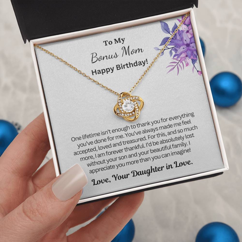 Birthday Gift for Mother-in-Law,Bonus Mom | You've always made me feel accepted, loved and treasured!