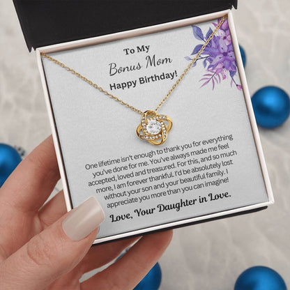 Birthday Gift for Mother-in-Law,Bonus Mom | You've always made me feel accepted, loved and treasured!