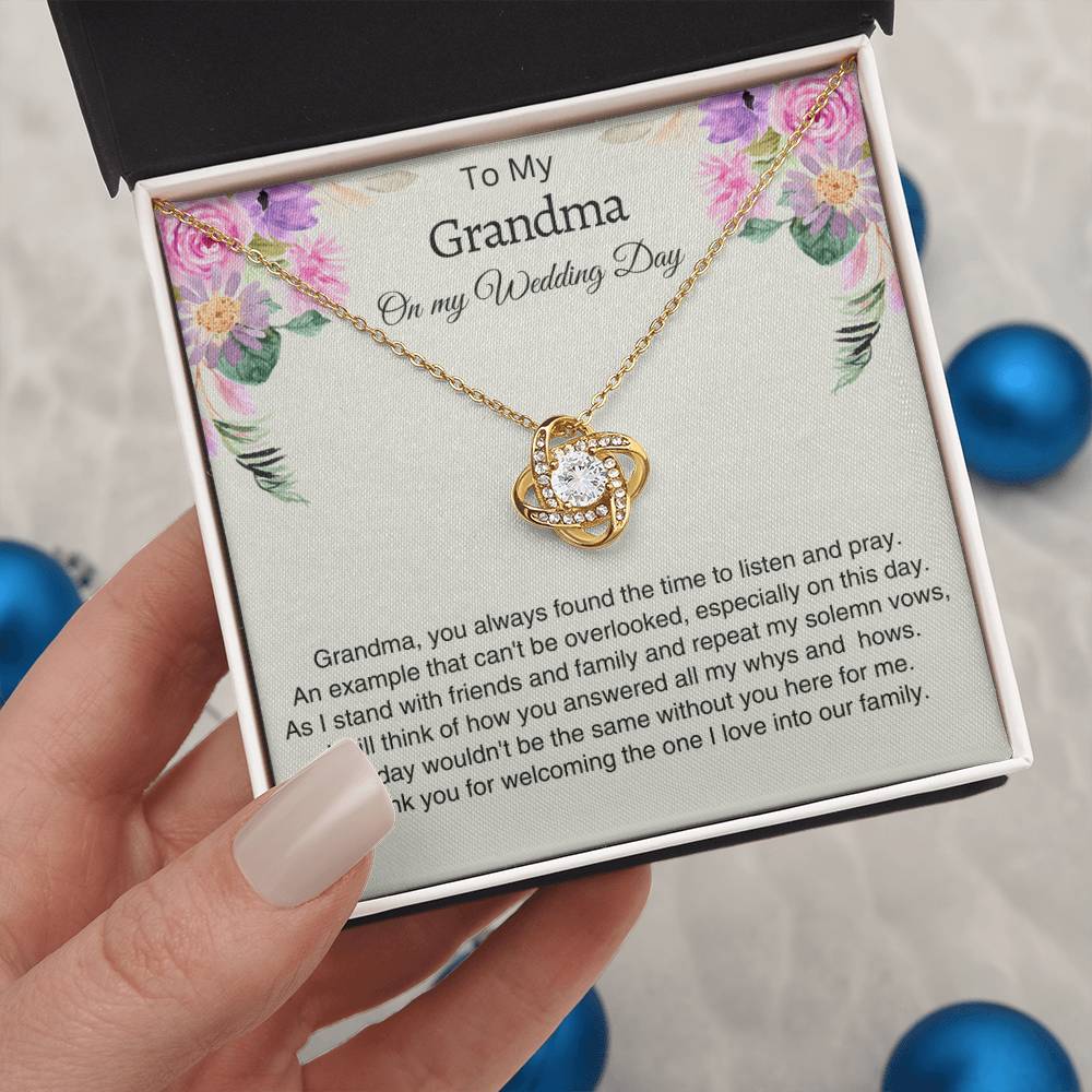 Gift from Groom to Grandma on Wedding Day | Groom to Grandma Wedding Day Gift