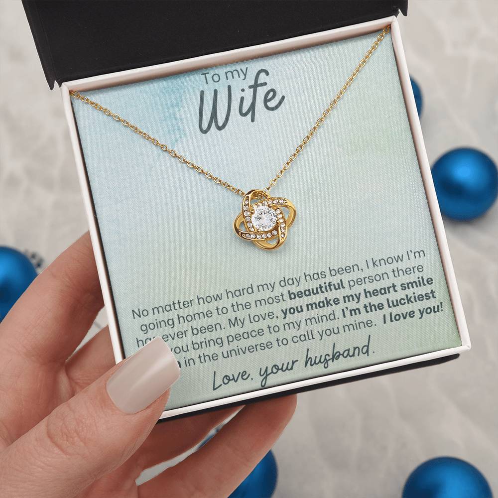 Romantic Gift for Wife - You make my heart smile!