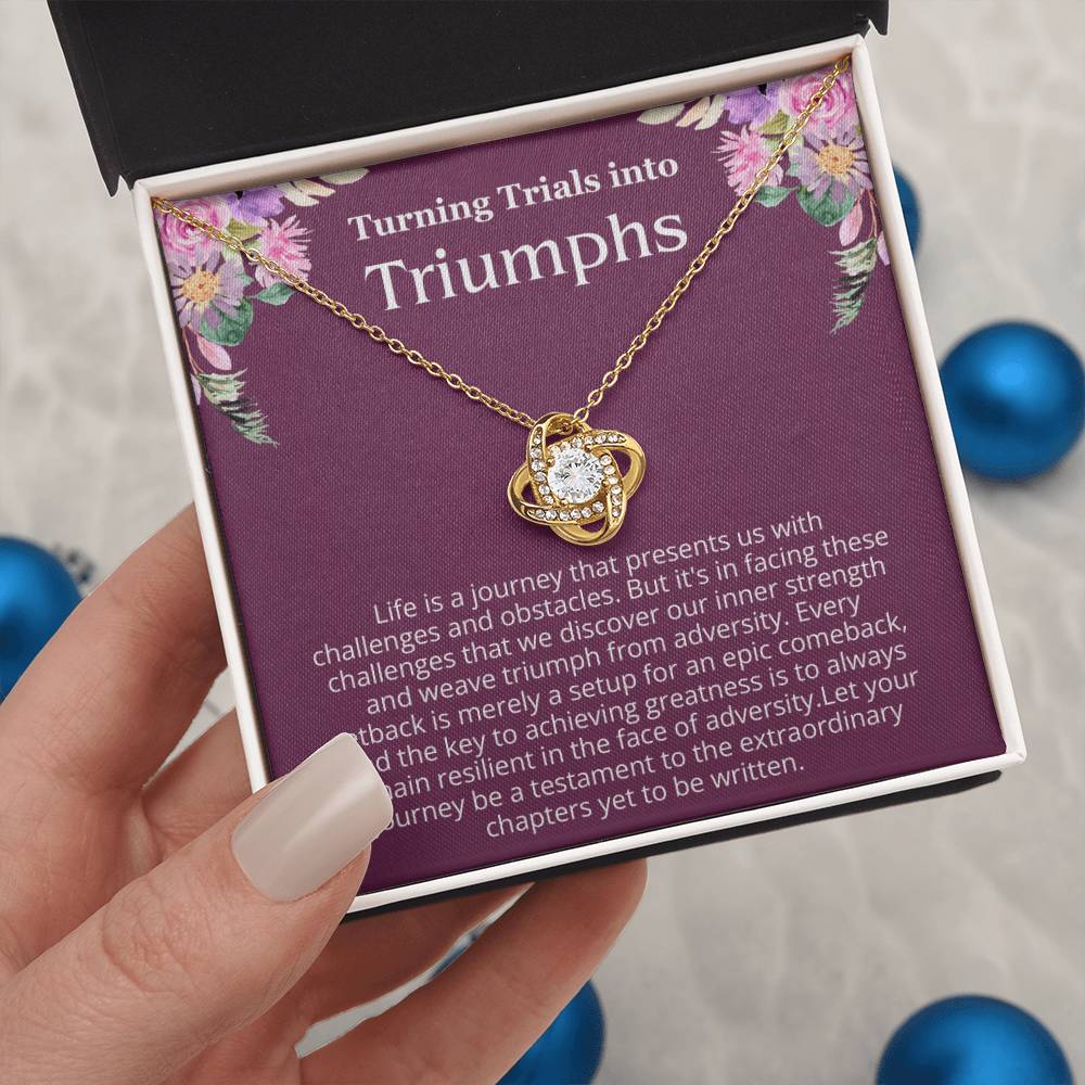 Encouragement Gift for Her - Turning Trials into Triumphs