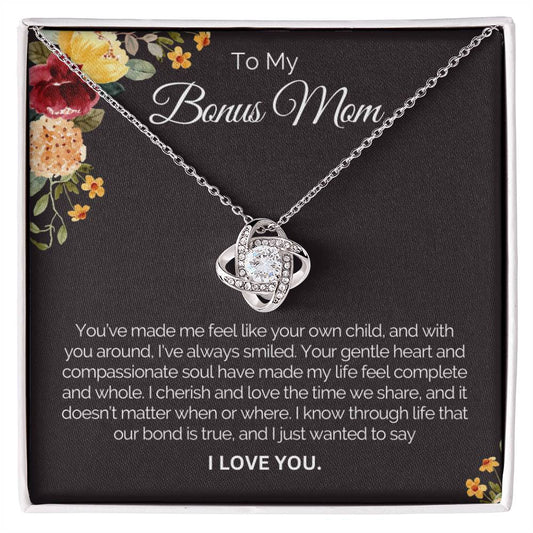 Gift for Bonus Mom,Second Mom,Adopted Mom,Stepmom,Foster Mom from Daughter,Son