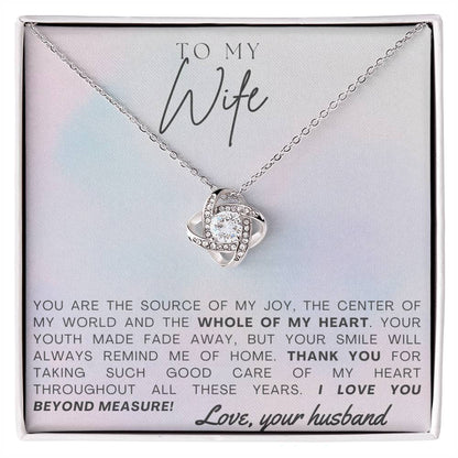 Romantic Gift for Wife - I Love You beyond measure!