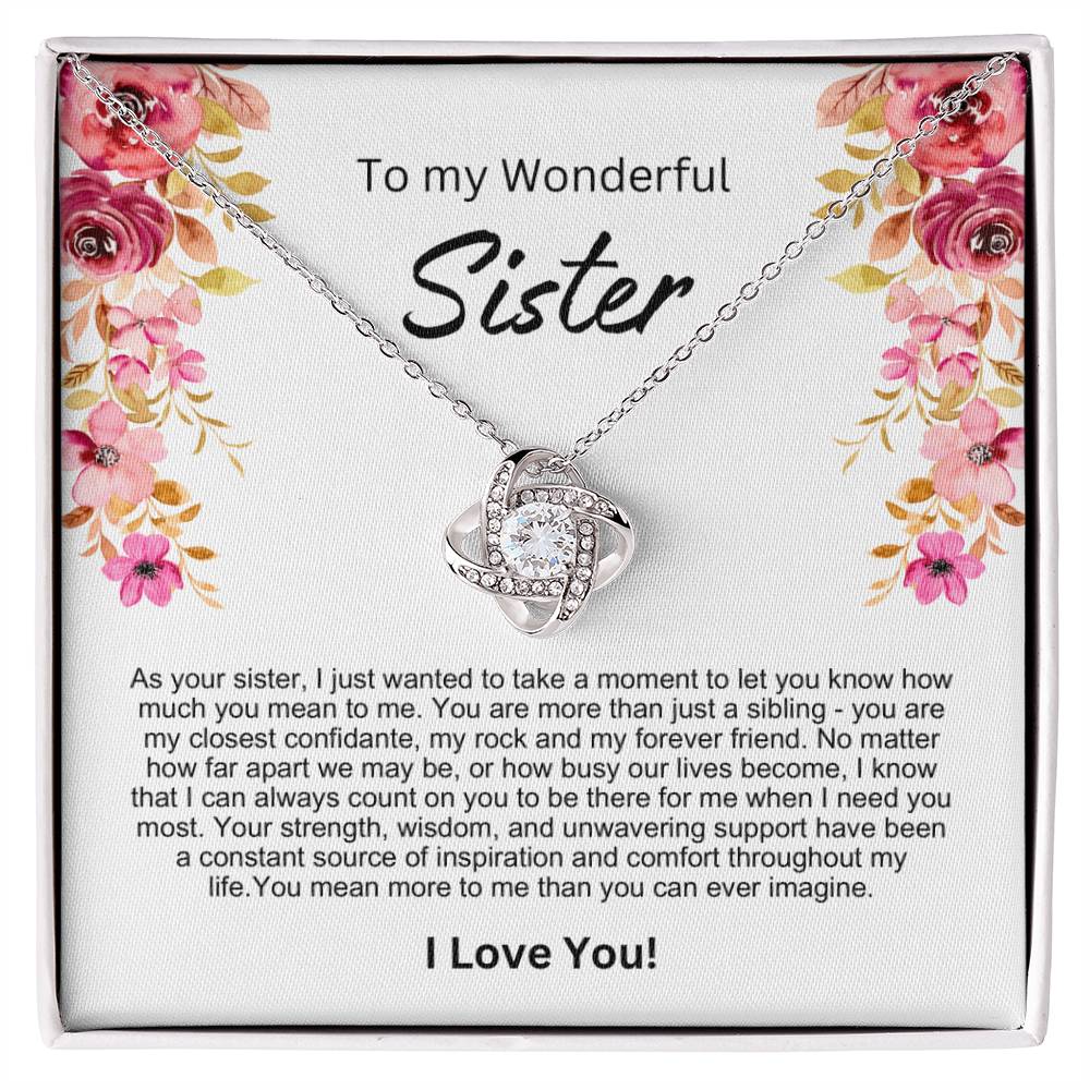 Gift for Sister from Sister - You are more than just a sibling - you are my closest confidante!