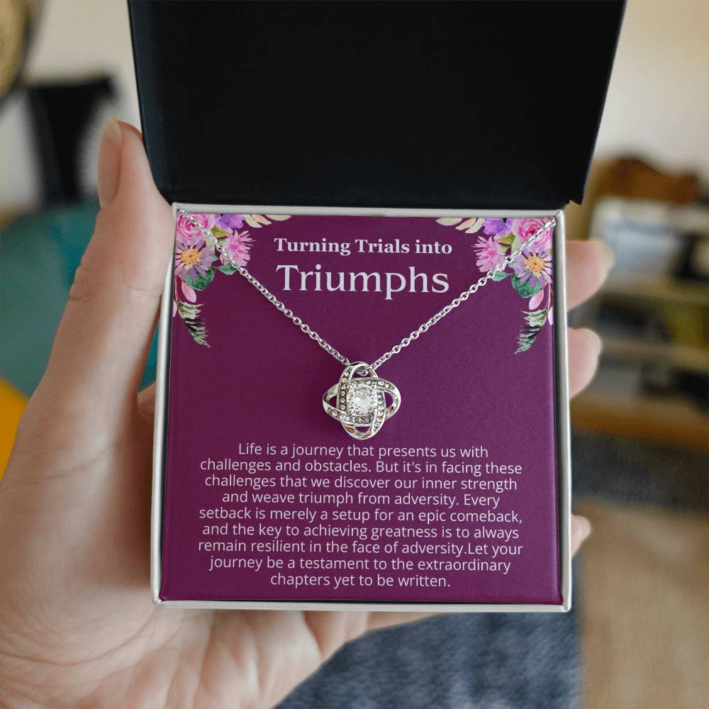 Encouragement Gift for Her - Turning Trials into Triumphs