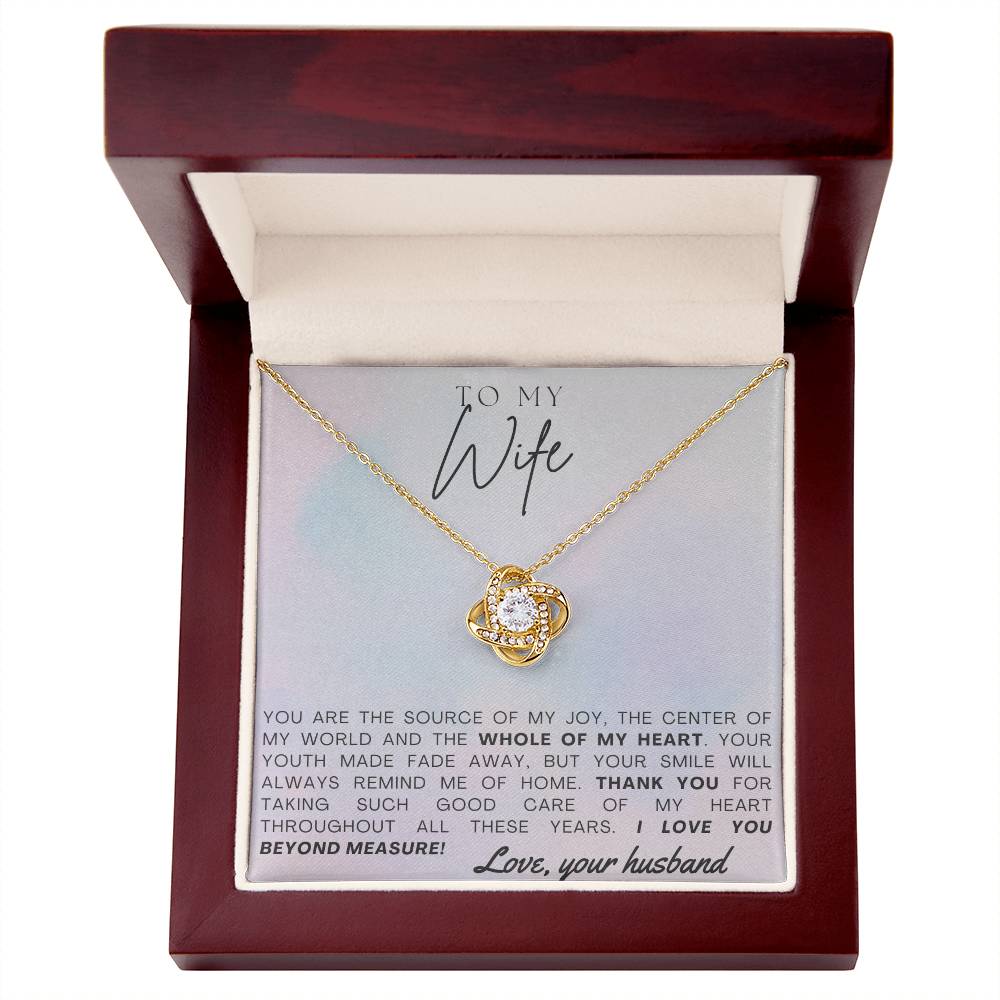 Romantic Gift for Wife - I Love You beyond measure!