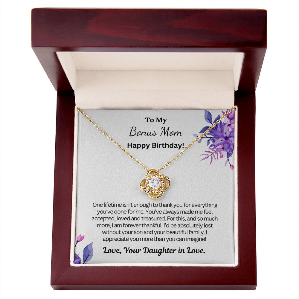 Birthday Gift for Mother-in-Law,Bonus Mom | You've always made me feel accepted, loved and treasured!