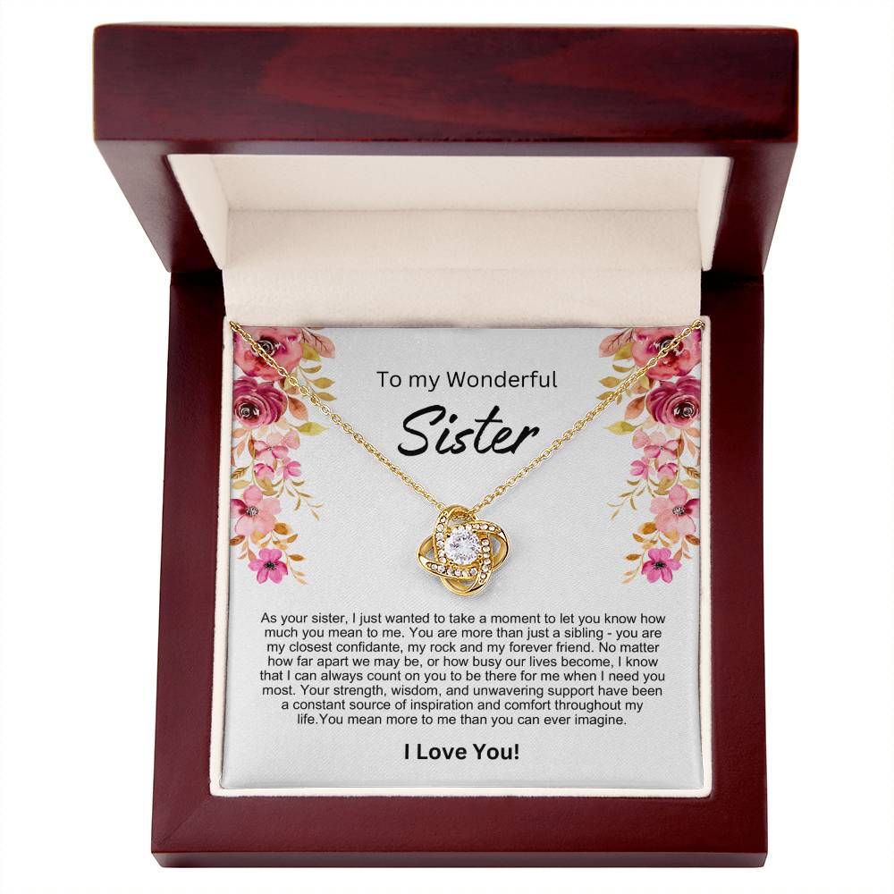Gift for Sister from Sister - You are more than just a sibling - you are my closest confidante!