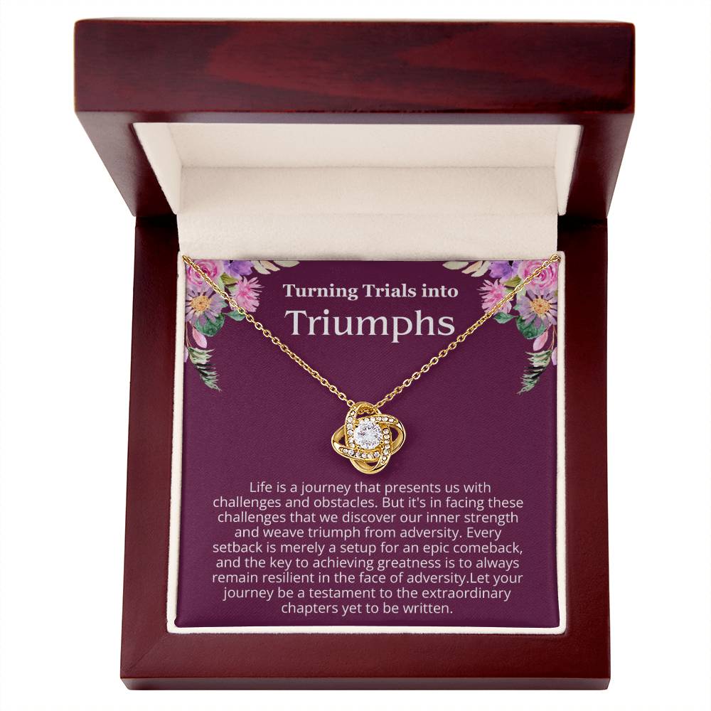Encouragement Gift for Her - Turning Trials into Triumphs