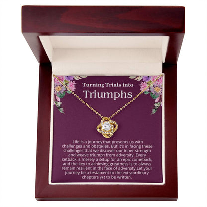 Encouragement Gift for Her - Turning Trials into Triumphs