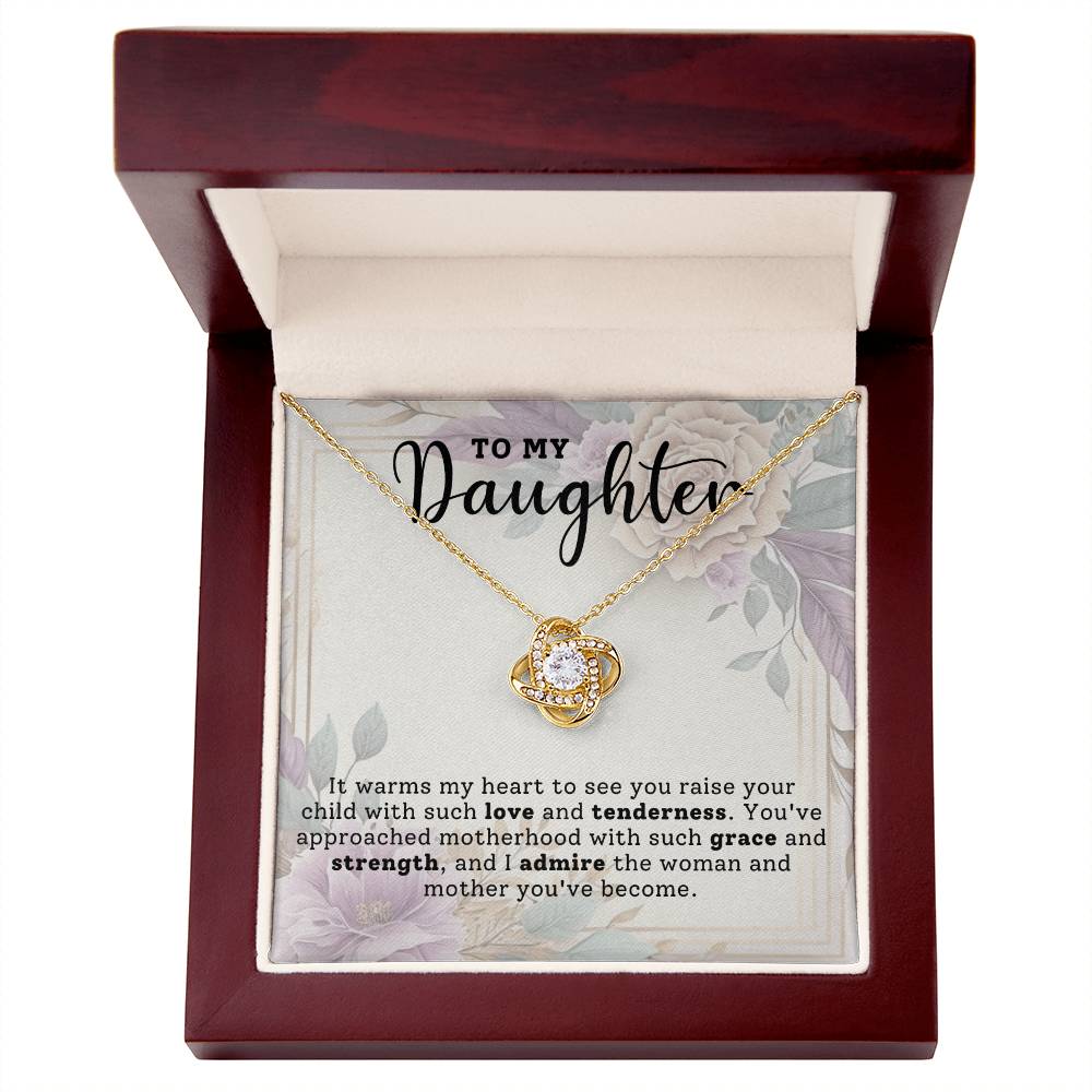 Gift for Daughter from Mother - Mother's Day,Birthday,Special Occasion Present - I admire the mother you have become!