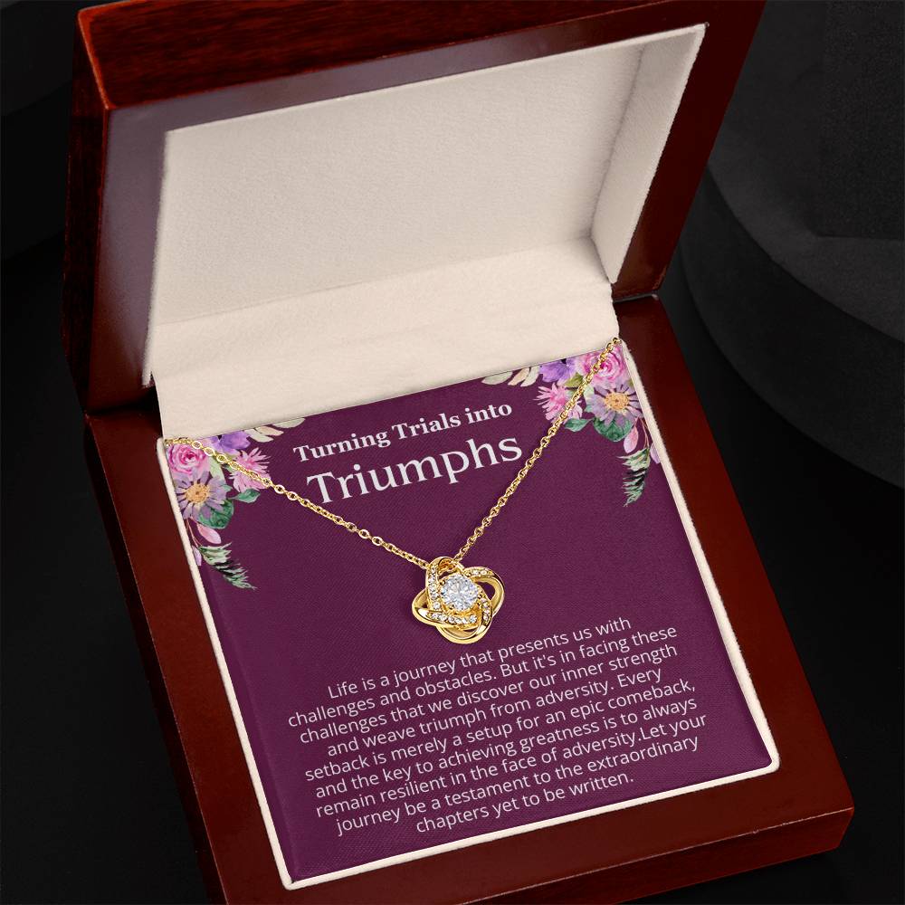 Encouragement Gift for Her - Turning Trials into Triumphs