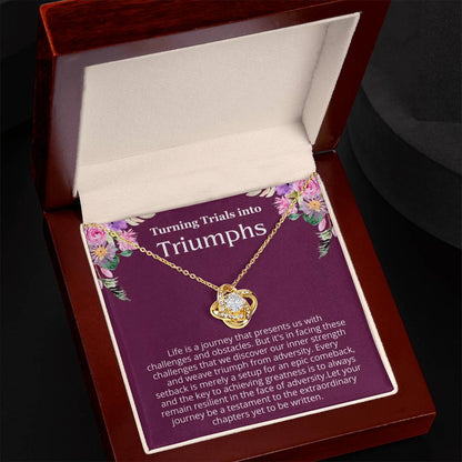 Encouragement Gift for Her - Turning Trials into Triumphs