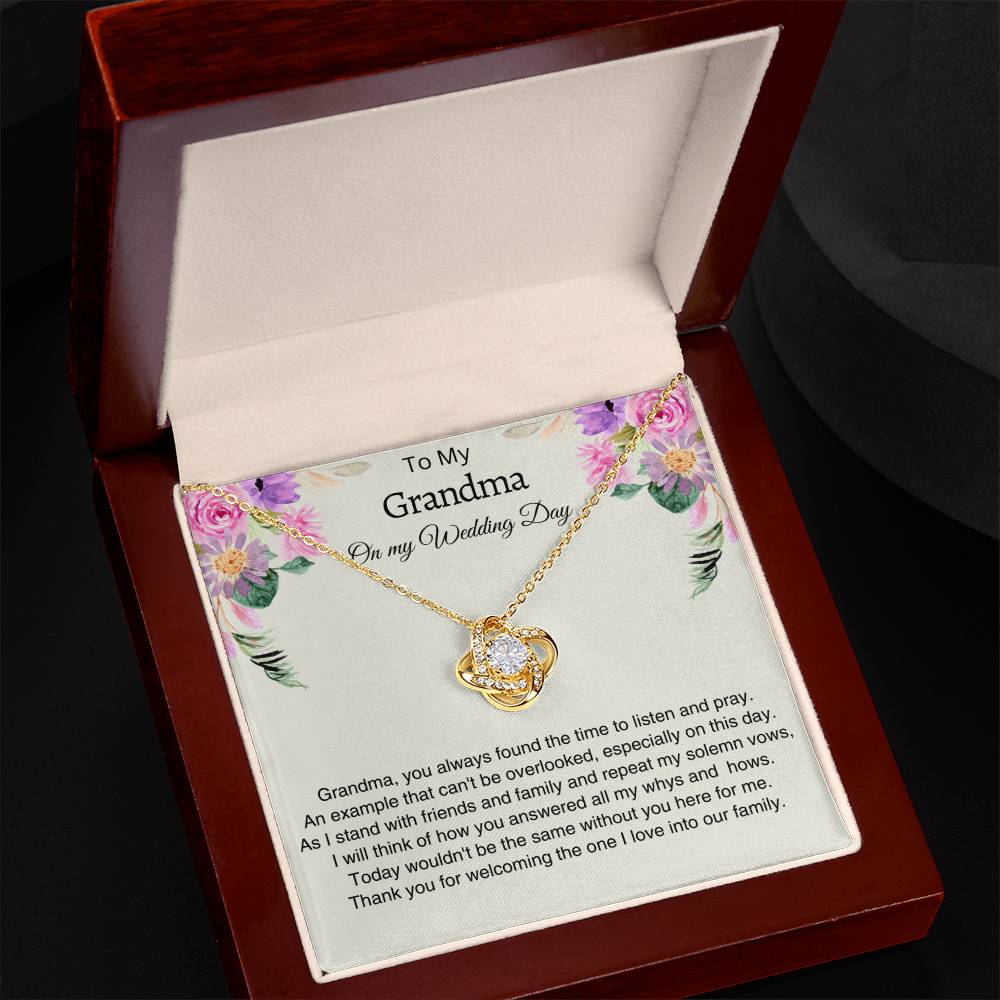 Gift from Groom to Grandma on Wedding Day | Groom to Grandma Wedding Day Gift