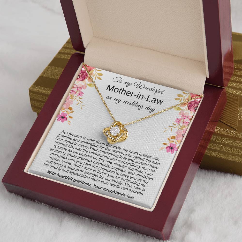 Gift from Bride to Mother-in-Law |  I'm truly honored to have you as my Mother-in-Law!