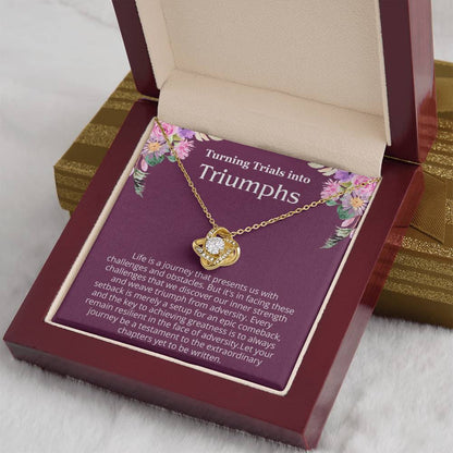 Encouragement Gift for Her - Turning Trials into Triumphs