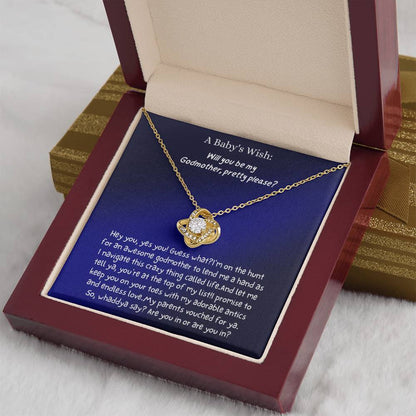 Godmother Proposal Gift - Will you be my Godmother,pretty please?
