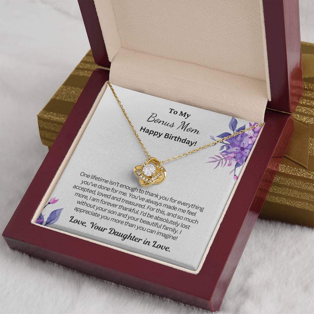 Birthday Gift for Mother-in-Law,Bonus Mom | You've always made me feel accepted, loved and treasured!