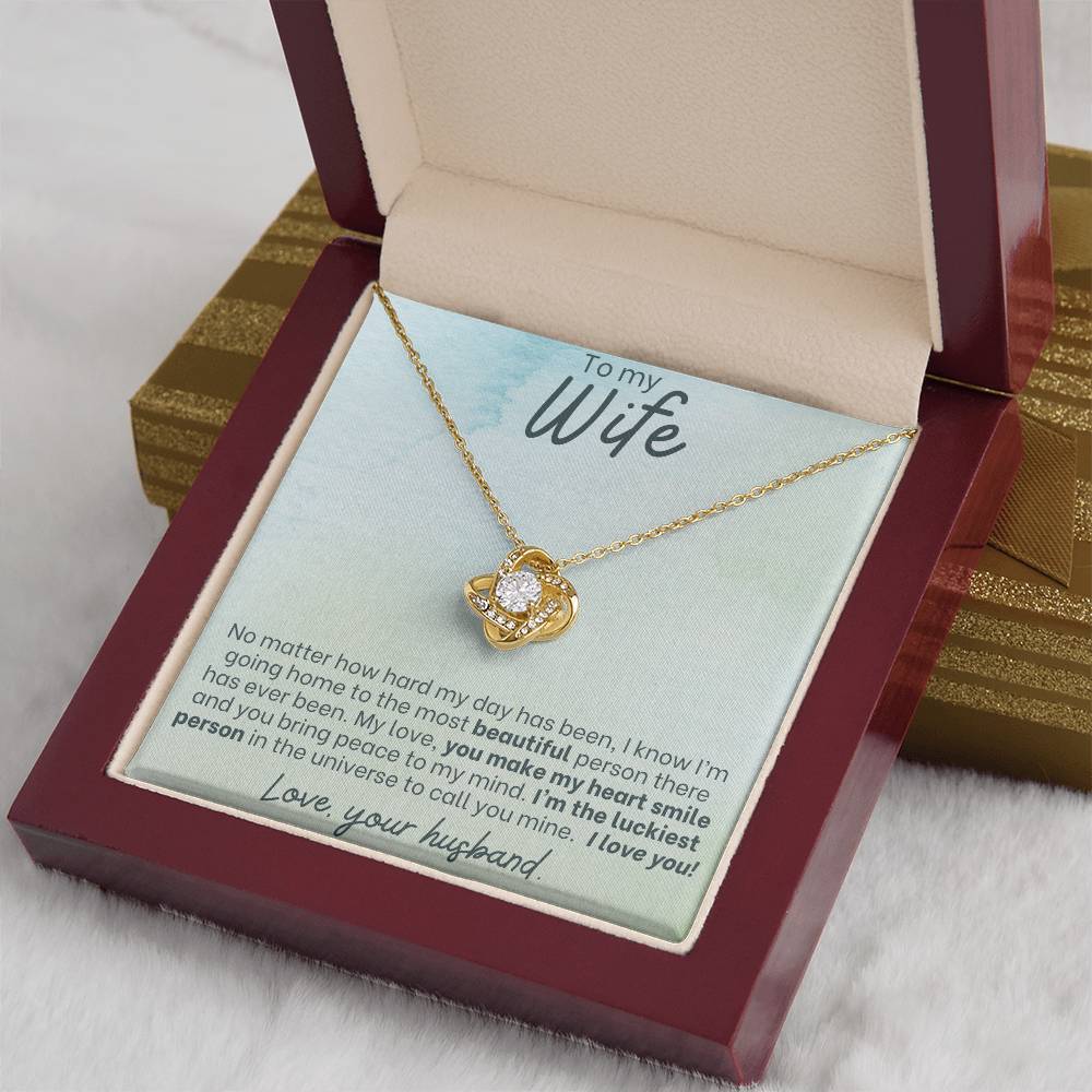 Romantic Gift for Wife - You make my heart smile!
