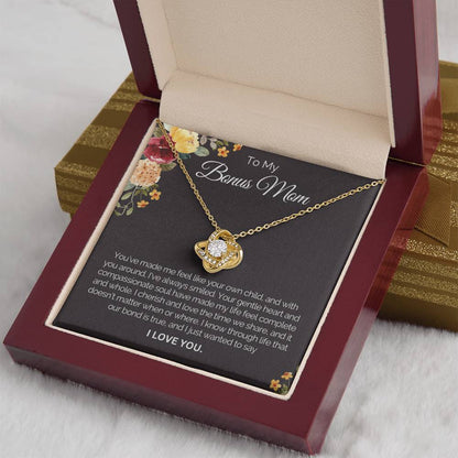 Gift for Bonus Mom,Second Mom,Adopted Mom,Stepmom,Foster Mom from Daughter,Son