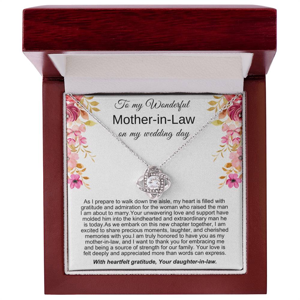 Gift from Bride to Mother-in-Law |  I'm truly honored to have you as my Mother-in-Law!