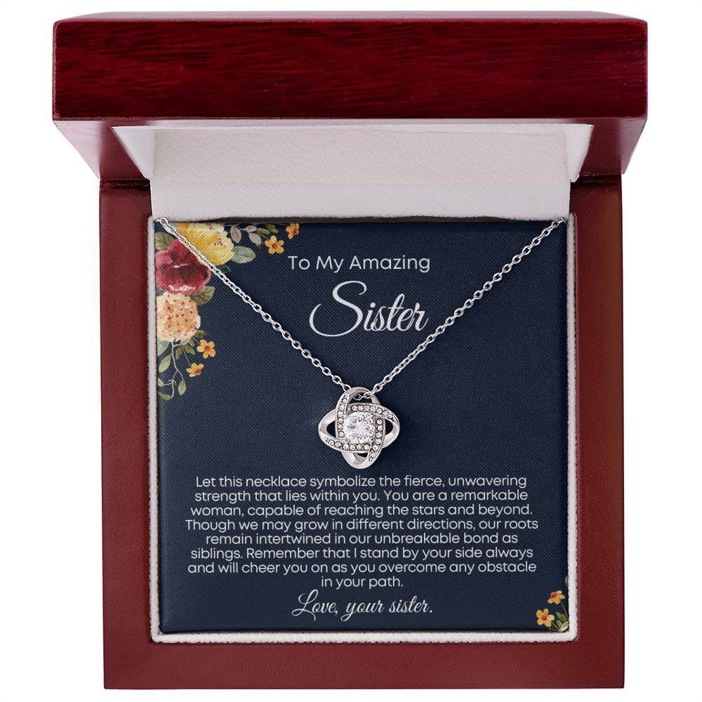 Gift from Sister To Sister - Remember that I stand by your side always!