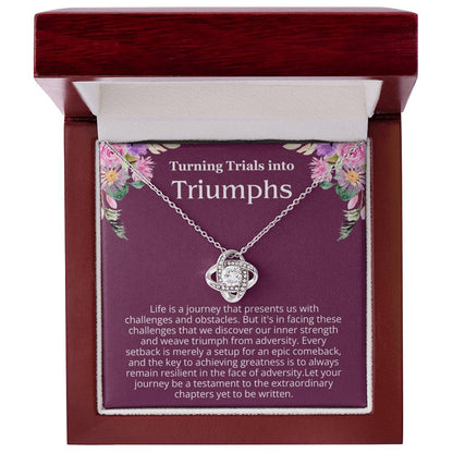 Encouragement Gift for Her - Turning Trials into Triumphs