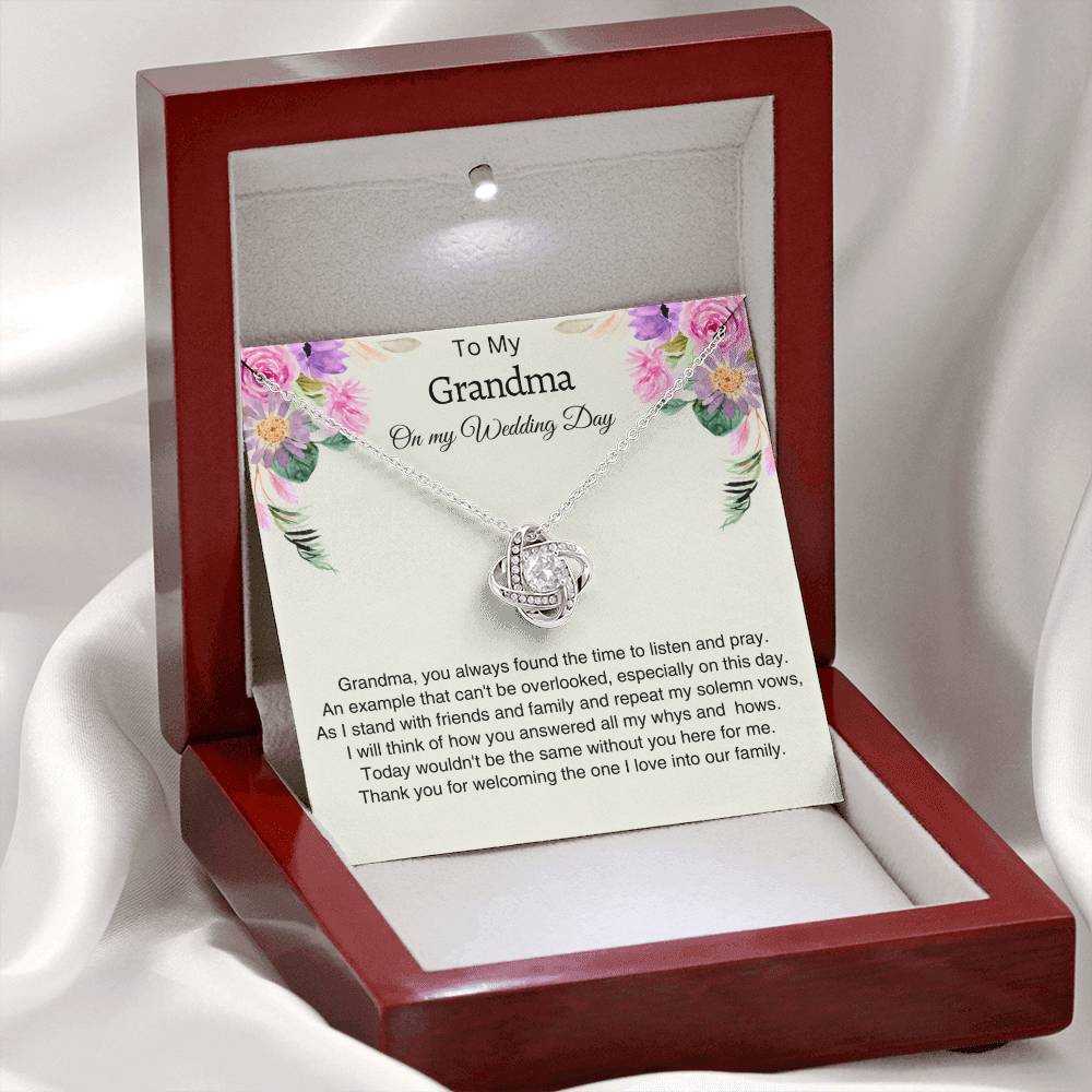 Gift from Groom to Grandma on Wedding Day | Groom to Grandma Wedding Day Gift