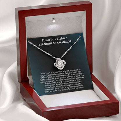 Encouragement Gift For Her - Heart of a Fighter, Strength of a Warrior!