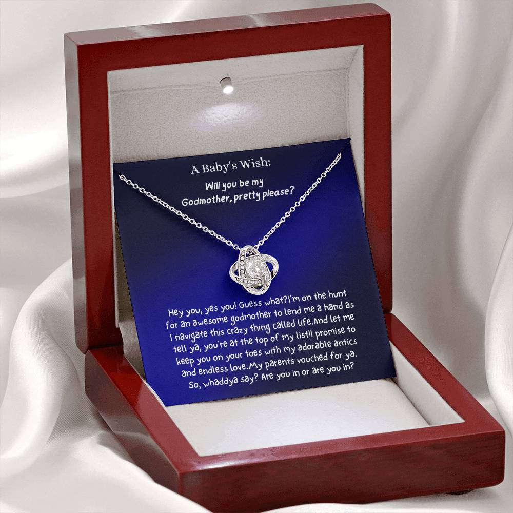 Godmother Proposal Gift - Will you be my Godmother,pretty please?