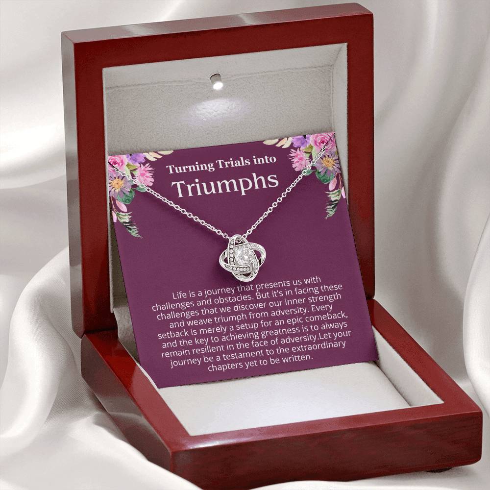 Encouragement Gift for Her - Turning Trials into Triumphs