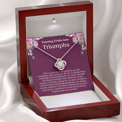 Encouragement Gift for Her - Turning Trials into Triumphs