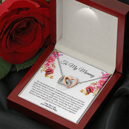 Gift from Rainbow Baby to Mom - You carry an angel in your heart - Love you lots, your rainbow baby